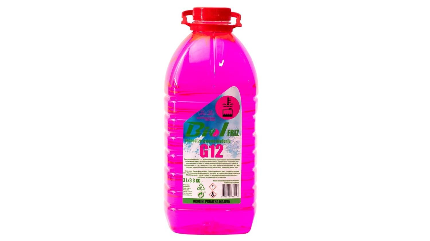  Antifriz G12+ ( koncentrat i rastvor -40)